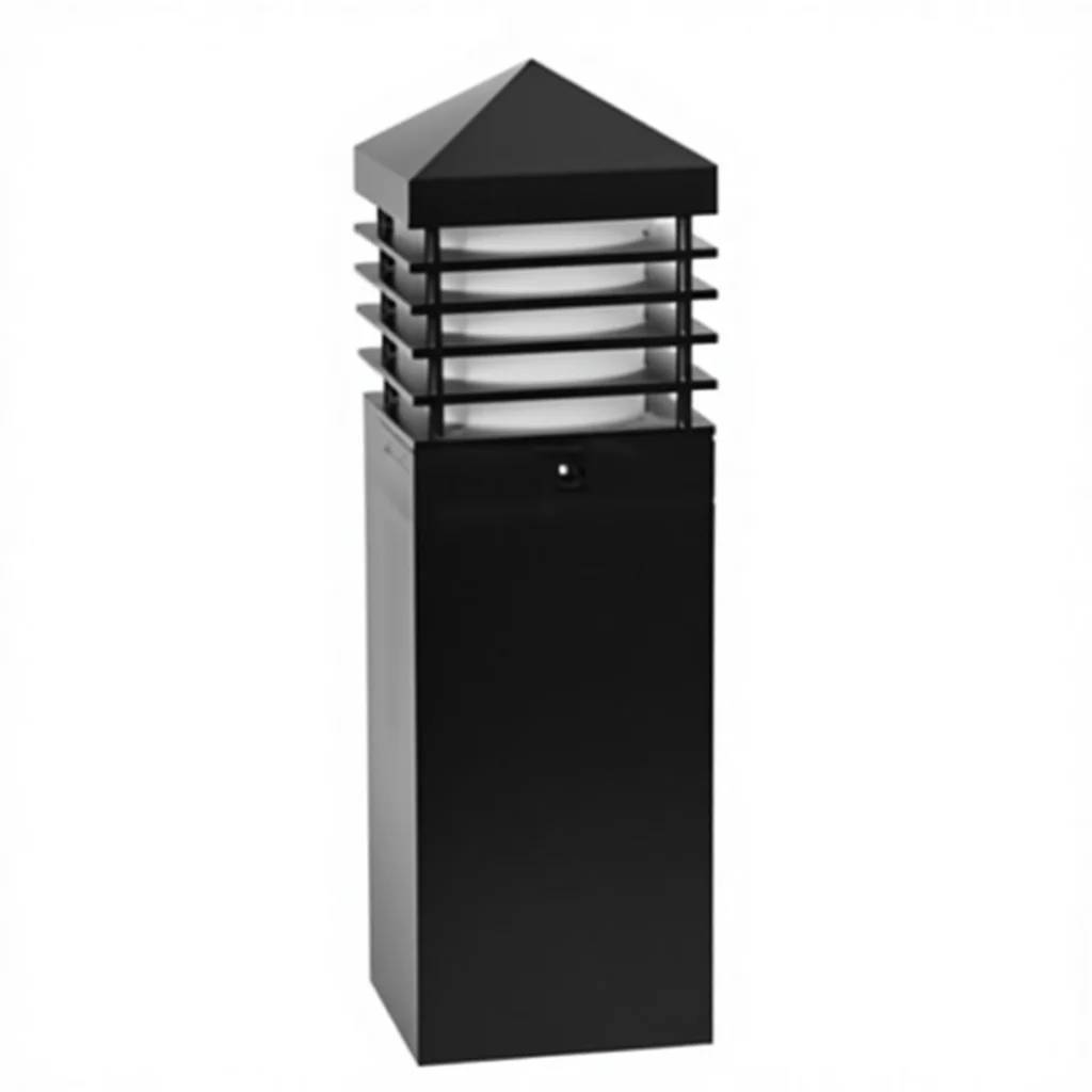 3W 5W 7W Aluminum LED Bollard Light IP65 Waterproof 600mm 800mm Solar Pathway Lawn Light with PIR Sensor