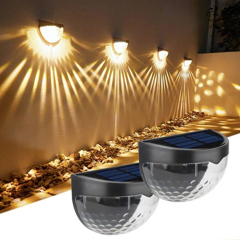 Waterproof Solar LED Wall Light for Garden Fences and Outdoor Corridors & Gardens
