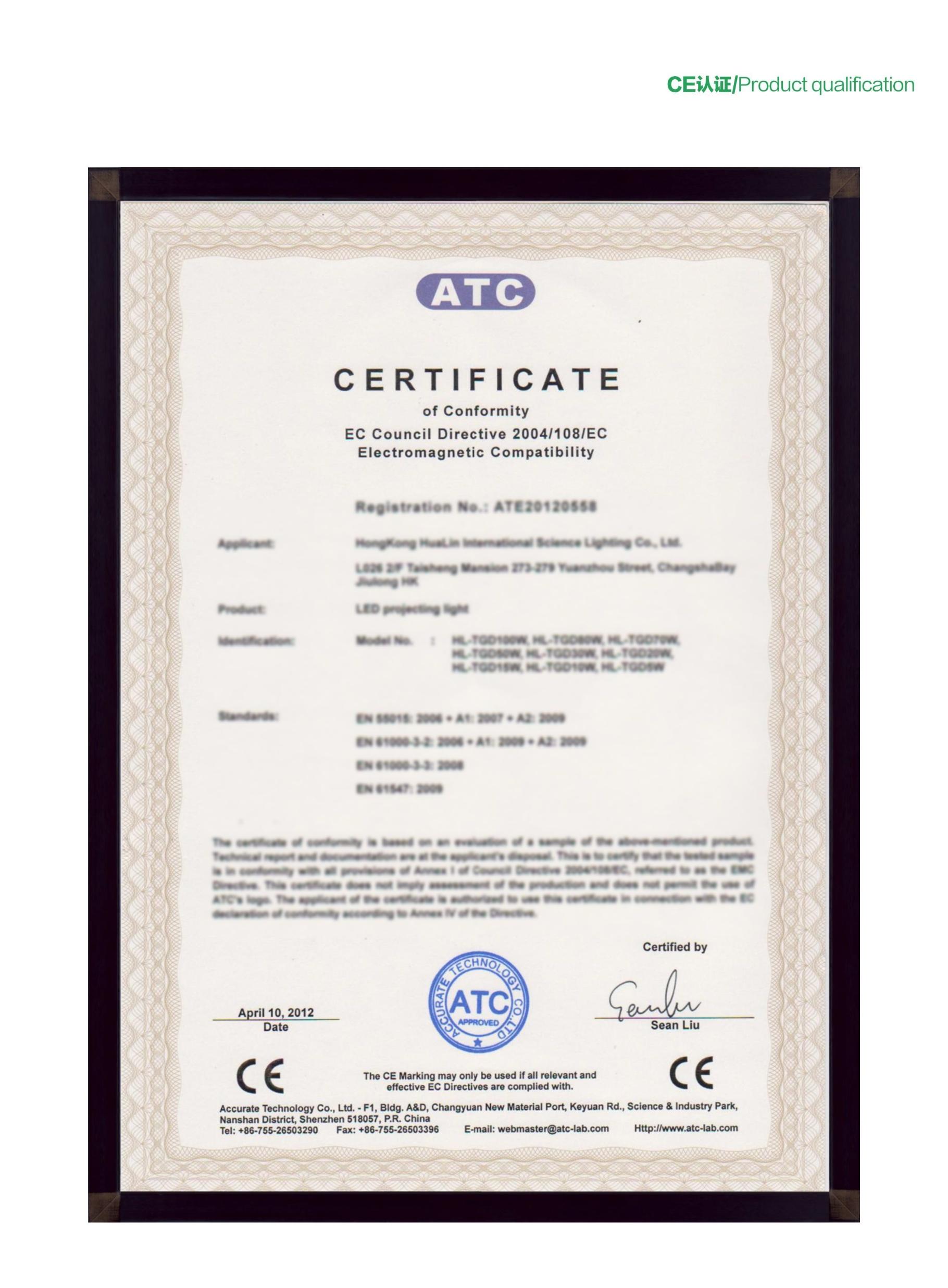 CE Certification